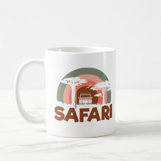 Mug Thème Safari (Gauche)