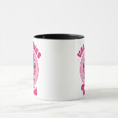 Mug Thème Saint-Valentin Visage Heureux • Léopard Rose (Centre)