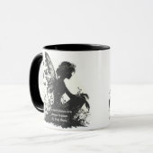 Mug Thème Silhouette Fée (Devant gauche)