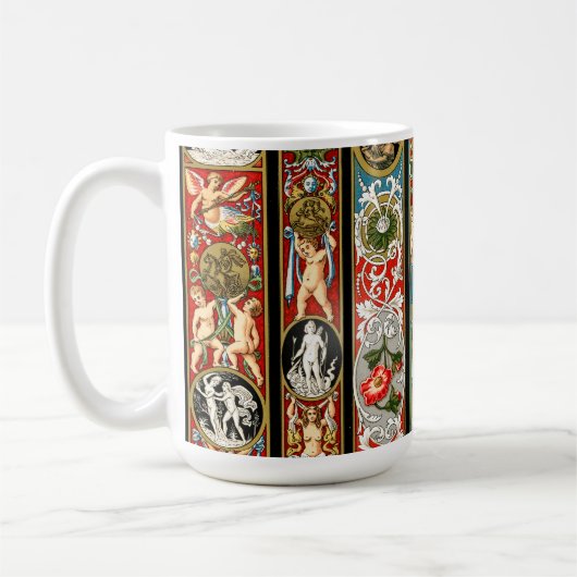 Mug Thèmes Renaissance Textiles et tissus (Gauche)