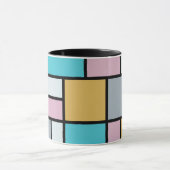 Mug Theo Van Doesburg - Composition 17 - Art Mondrian (Centre)