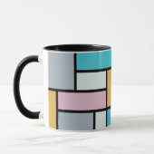 Mug Theo Van Doesburg - Composition 17 - Art Mondrian (Gauche)