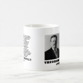 Mug Théodore Roosevelt Détruire les déchets Ressources (Centre)