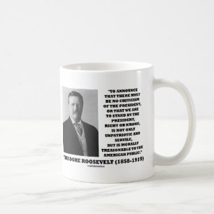 Mug Theodore Roosevelt public américain raisonnable