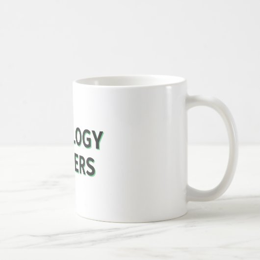 Mug Théologie, ça compte Coupe (Droite)