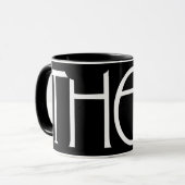 Mug Théon blanc (Devant gauche)
