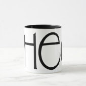 Mug Théon noir (Centre)