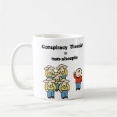 Mug Théoricien = non-sheeple de conspiration (Gauche)