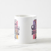 Mug Théorie de la Conspiration Rétro (Centre)