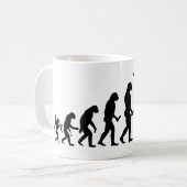 Mug Théorie de l'évolution de Nordic Walking (Devant gauche)