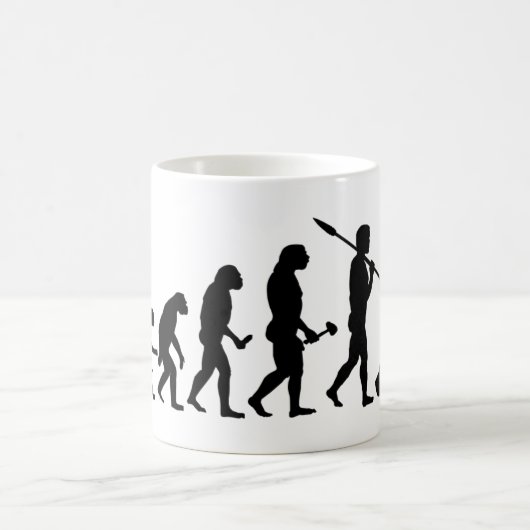 Mug Théorie de l'évolution de Nordic Walking (Centre)