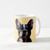Mug Théorie des couleurs Frenchie (Devant droit)