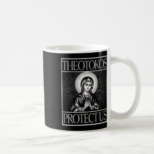 Mug Théotokos Protégez-nous Marie chrétienne orthodoxe