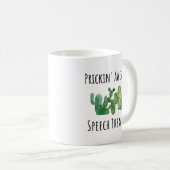 Mug Thérapeute de la parole Drôle idée cadeau (Devant droit)