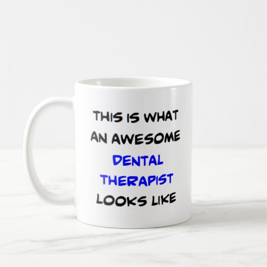 Mug thérapeute dentaire, génial (Gauche)
