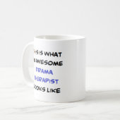 Mug thérapeute dramatique, génial (Devant gauche)