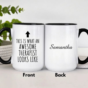 Mug Thérapeute Génial Ressemble à Ceci Drôle