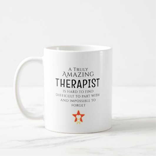 Mug Thérapeute Incroyable Difficile à Trouver Cadeau P (Gauche)