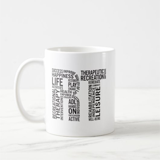 Mug Thérapeute récréationnel droite (Gauche)