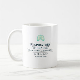 Mug Thérapeute Respiratoire Nom Personnalisé Depuis An