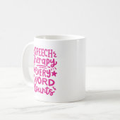 Mug Thérapeute vocale couleur customisée (Devant gauche)