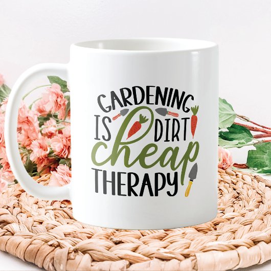 Mug Thérapie de jardinage