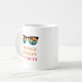 Mug Thérapie de Massage Hors Service (Devant gauche)