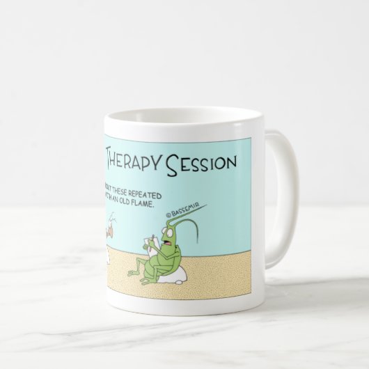 Mug Thérapie de mite (Devant droit)