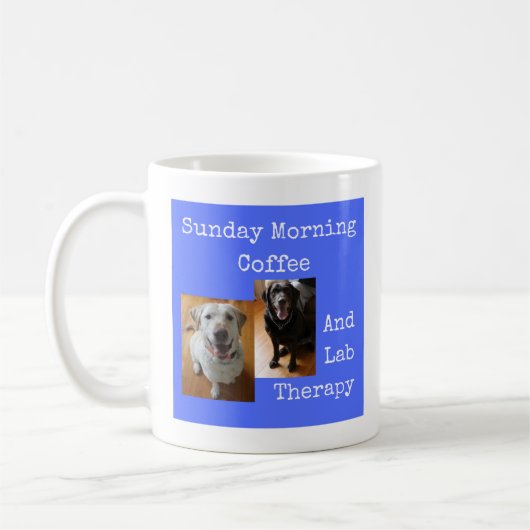 Mug Thérapie du dimanche matin - Mug-A-Tude (Gauche)