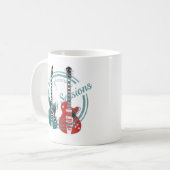 Mug Thérapie guitare (Devant gauche)