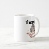 Mug Thérapie : Mon Sweat - shirt à capuche favori" (Devant droit)