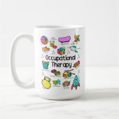 Mug Thérapie professionnelle colorée (Gauche)