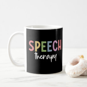 Mug Thérapie vocale SLP Discours Cadeaux pathologistes