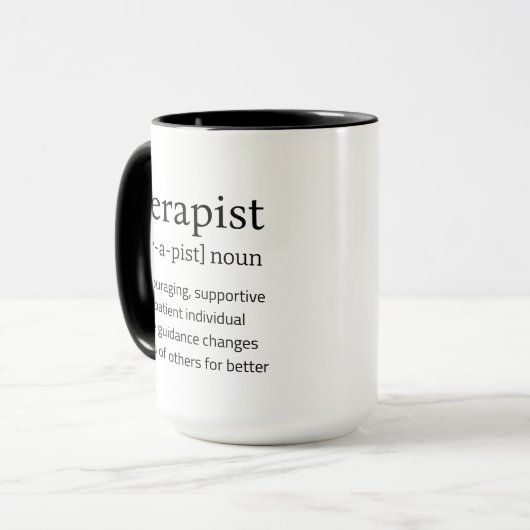 Mug Thérapiste (Devant gauche)