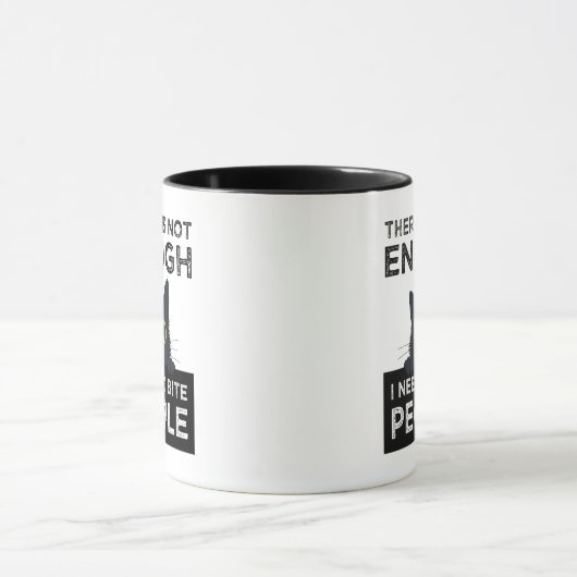 Mug Therapy Is Not Enough - I Need To Bite People (Centre)