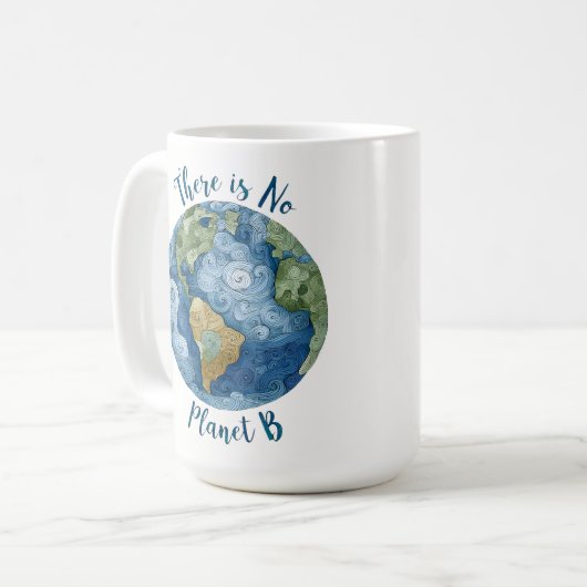 Mug There Is No Planet B (Devant gauche)