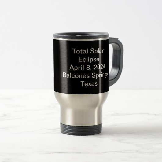 Mug thermique à deux tons, 15 oz (Devant droit)
