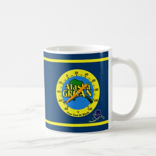 Mug Thermomètre de Groan en Alaska (Droite)