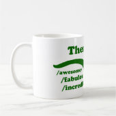 Mug Thesaurus Dinosaur est génial (Gauche)