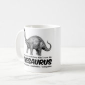 Mug Thésaurus éteint (Devant gauche)