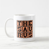 Mug Thésaurus, Livre de synonymes et d'antonymes (Gauche)