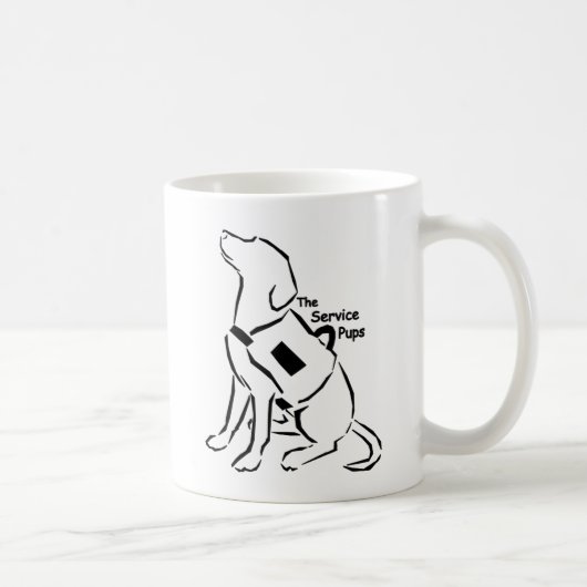 Mug TheServicePups-Tasse (Droite)
