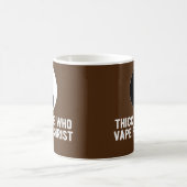 Mug Thicc Dads Qui Vape Le Jour Du Père Du Christ (Centre)