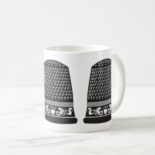 Mug Thimble par FiberFlies (Devant droit)