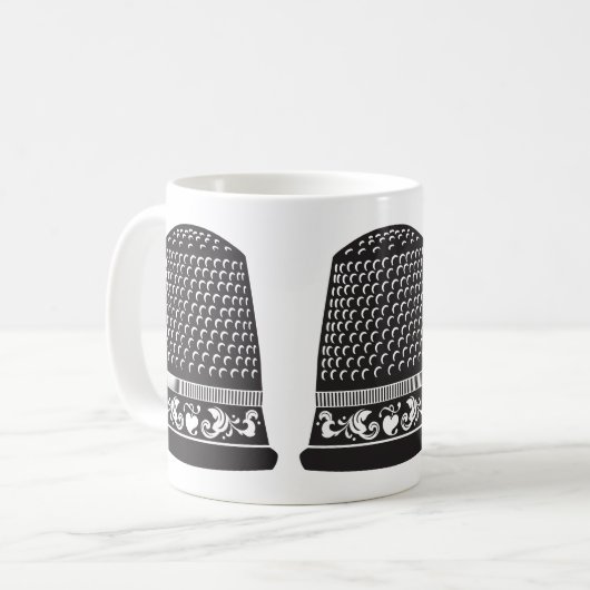 Mug Thimble par FiberFlies (Devant gauche)