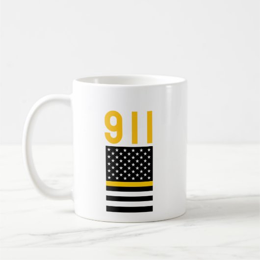 Mug Thin Gold Line (United States) (Gauche)