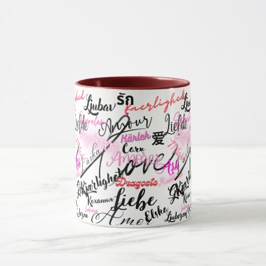 Mug Thing de langues différentes (Centre)