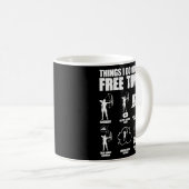 Mug Things I Do in My Free Time Bowhunting Archery (Devant droit)