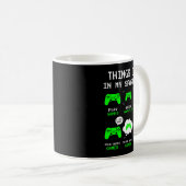 Mug Things I Do In My Spare Time Gaming Funny Gamer Bo (Devant droit)