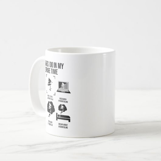Mug Things I Do In My Spare Time - Hydrofoiling (Devant gauche)